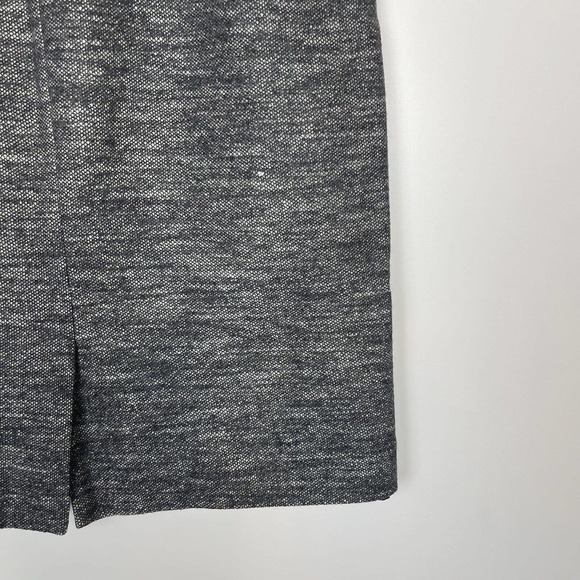 Theory Tweed Pencil Skirt Wool Blend Gray 4 - Picture 6 of 10